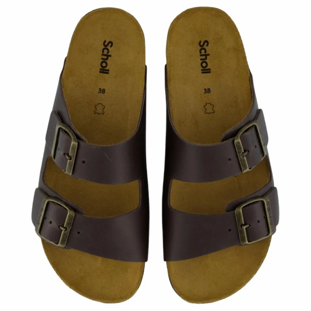 Scholl Iconic Sl Josephine Leather Coffee Coffee Brun Online