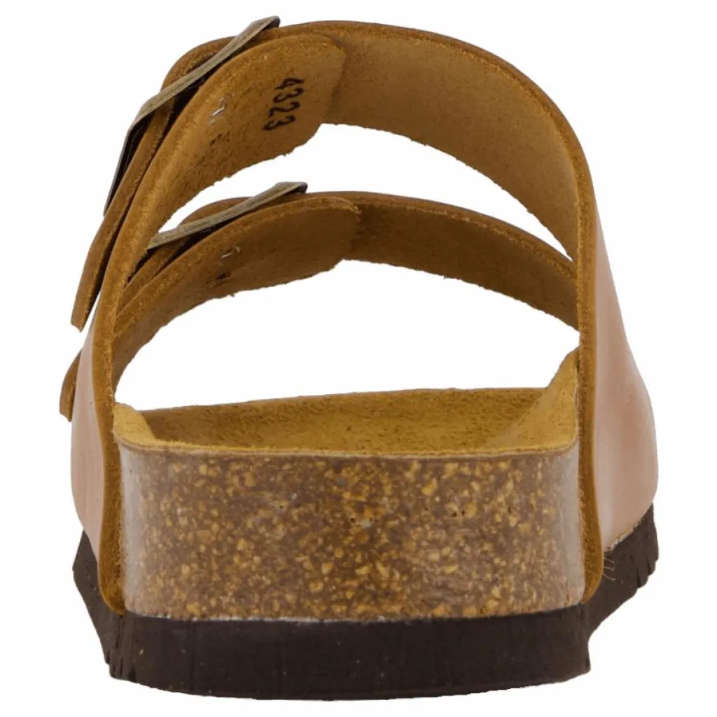 Scholl Iconic Sl Josephine Leather Cognac Cognac Brun New