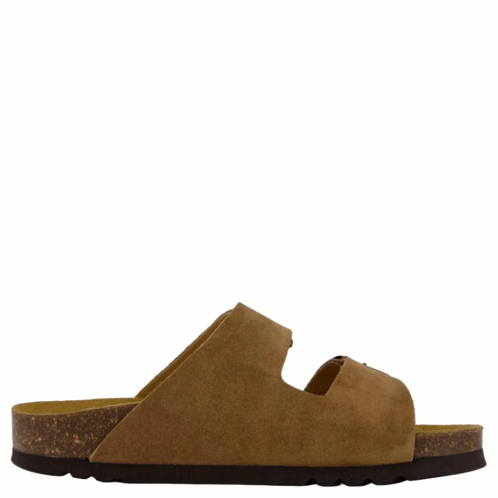 Scholl Iconic Sl Josephine Suede Taupe Brun Clearance