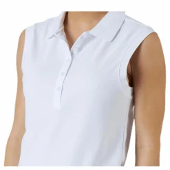 Sleeveless Polo White*Wilson Staff Best