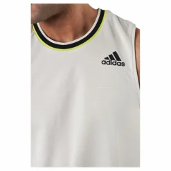 adidas Tennis Sleevless Primeblue Heat Beige Vit Outlet