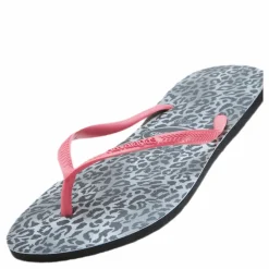 Slim Leopard Pink/Black*Havaianas Discount