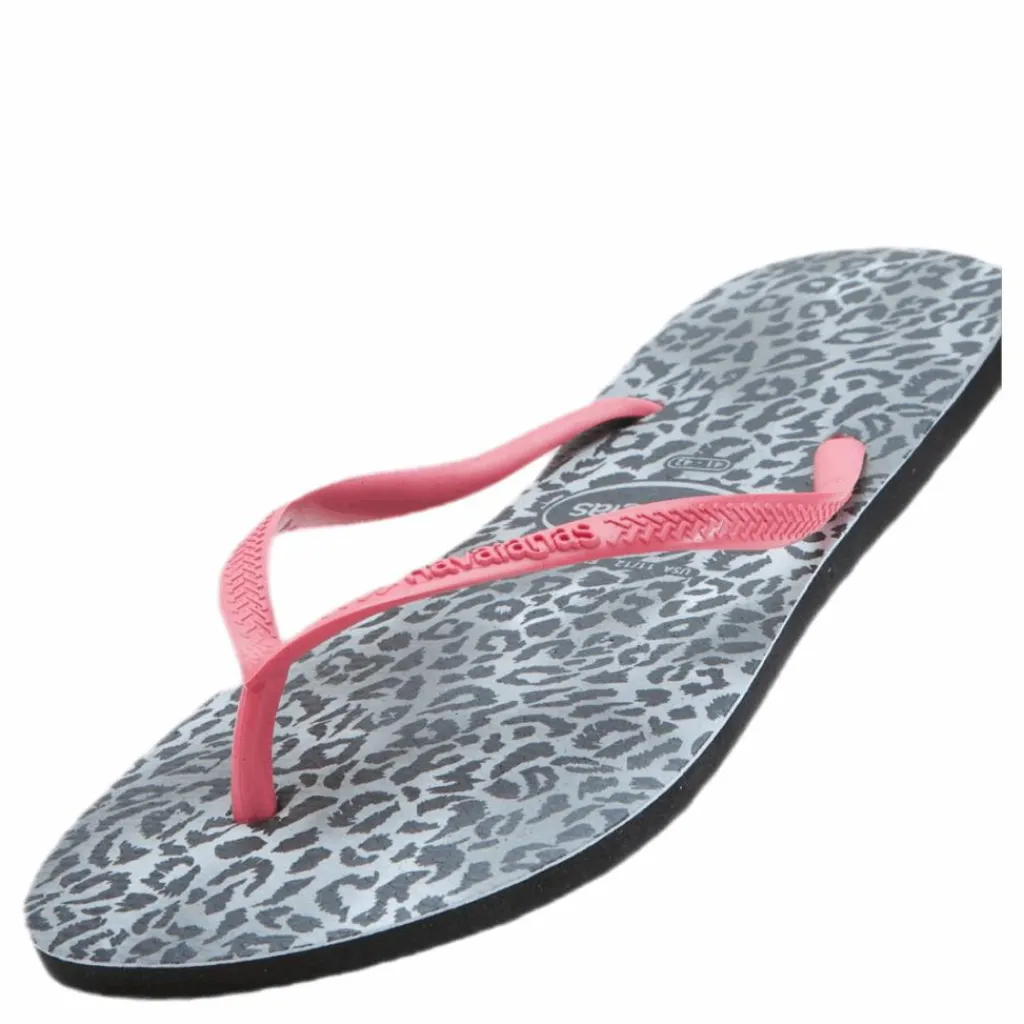 Slim Leopard Pink/Black*Havaianas Discount