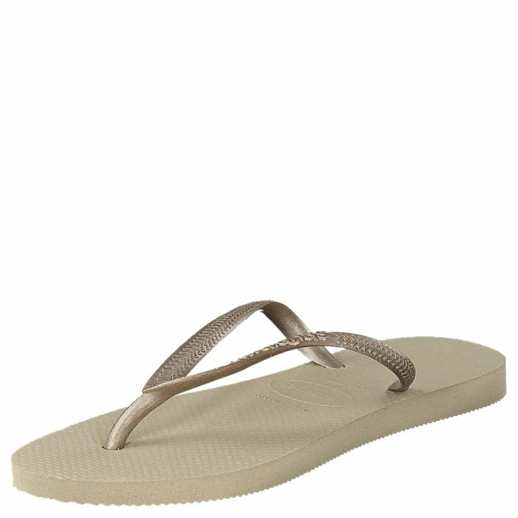 Havaianas Slim Sand Grey/Light Golden Beige Discount