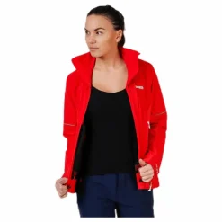 Bergans of Norway Slingsby LT Softshell Jacket White/Red Vit och Röd New
