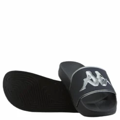 Slipper, Authentic Aqua 1 Black/Gold*Kappa Online