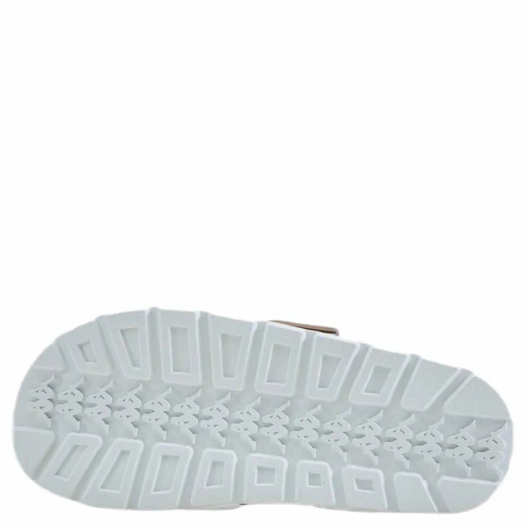 Slipper, Authentic Banda Aster White/Beige*Kappa Clearance