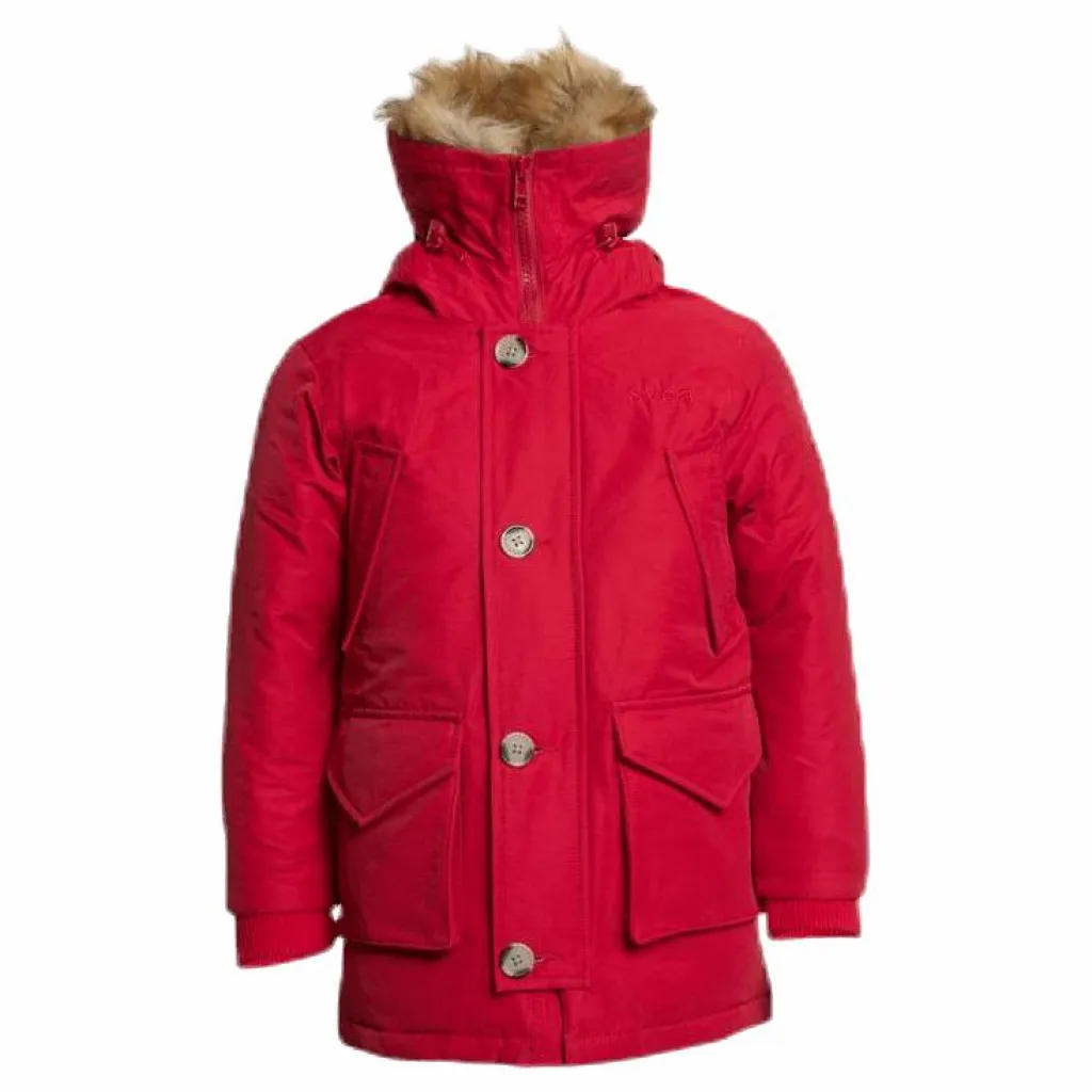 Smith Junior Jacket Red*Svea