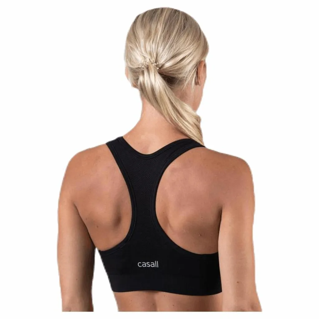 Casall Smooth Sports Bra Black Svart Discount