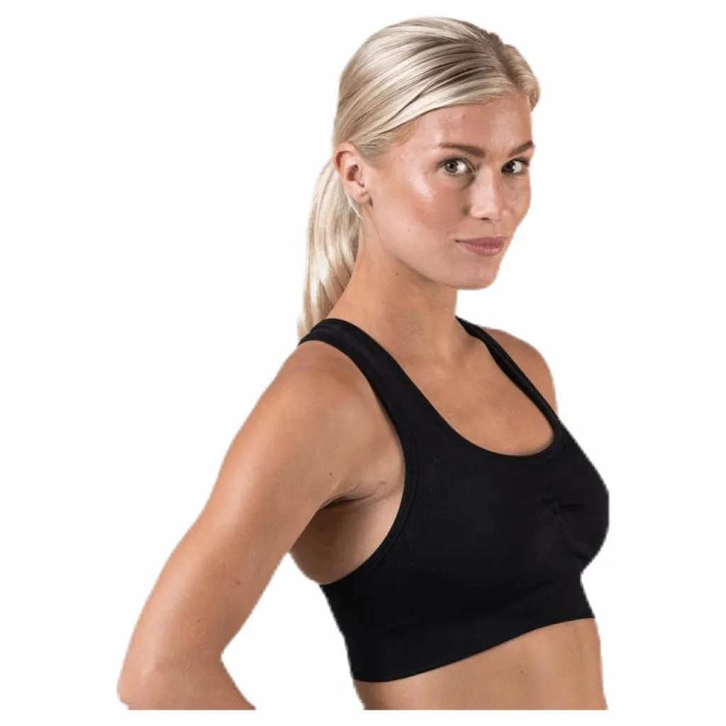 Casall Smooth Sports Bra Black Svart Discount