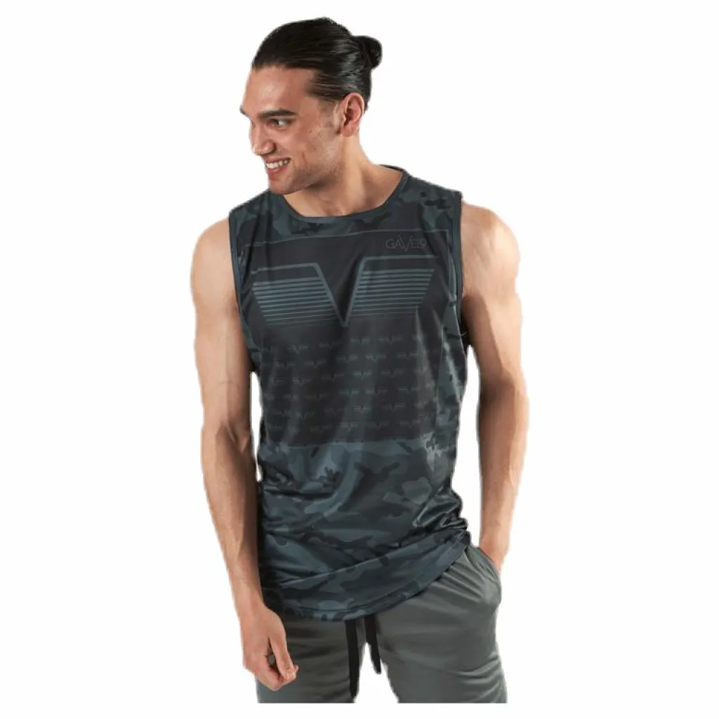 Sniper Green Sleeveless Tee Patterned/Green*Gavelo New