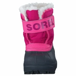 Sorel Snow Commander Toddler 652 Tropic Pink, Deep Blush Svart och Rosa Outlet