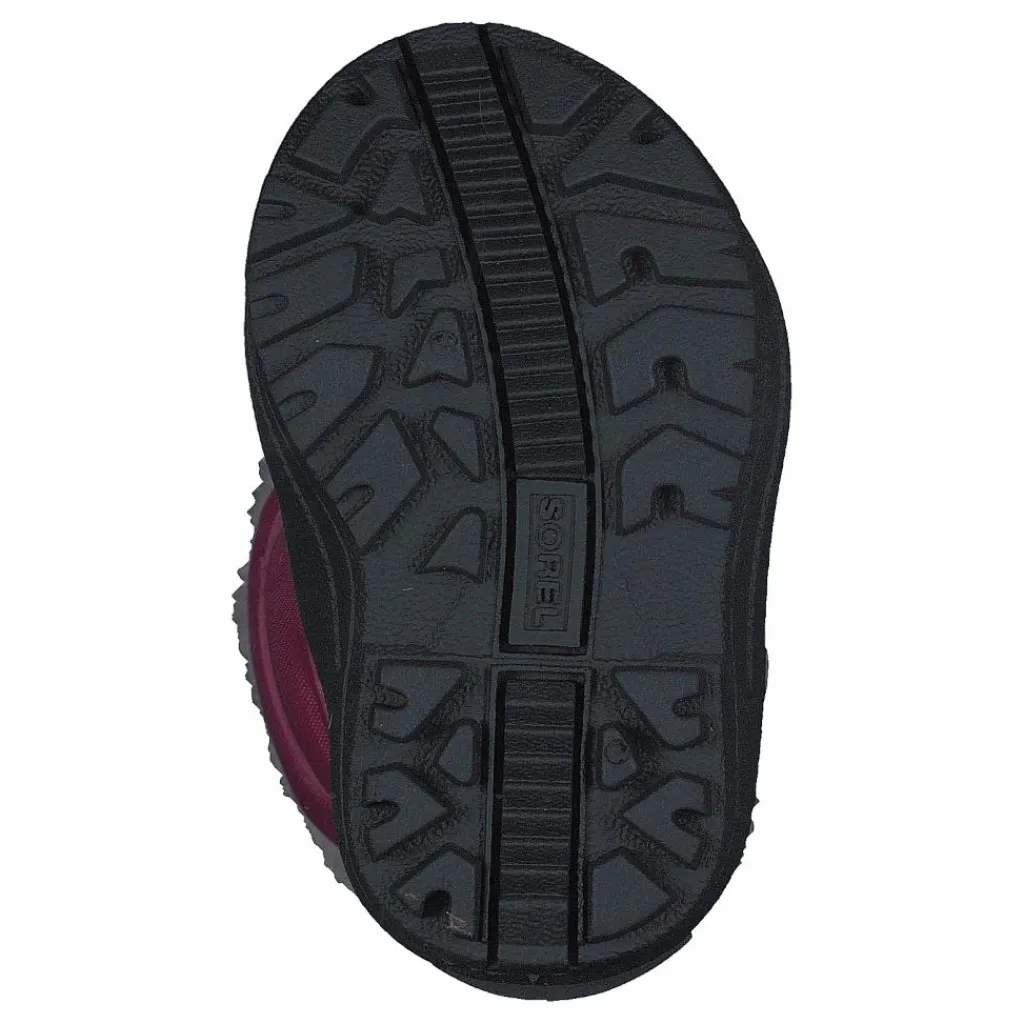 Sorel Snow Commander Toddler 652 Tropic Pink, Deep Blush Svart och Rosa Outlet