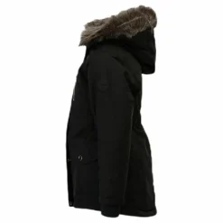 Name It Snow10 Jacket Black Svart Hot