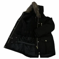 Name It Snow10 Jacket Black Svart Hot