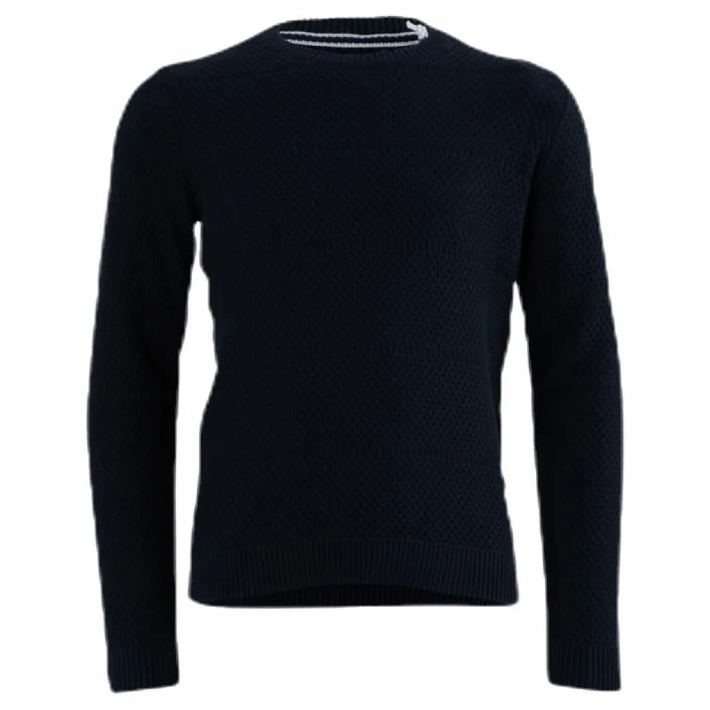 Snow Knit Crew Neck Junior Blue*Jack & Jones Online