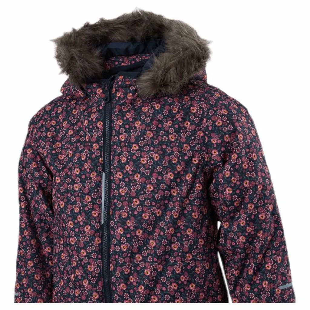 Snow08 Suit Mini Flower Blue*Name It New