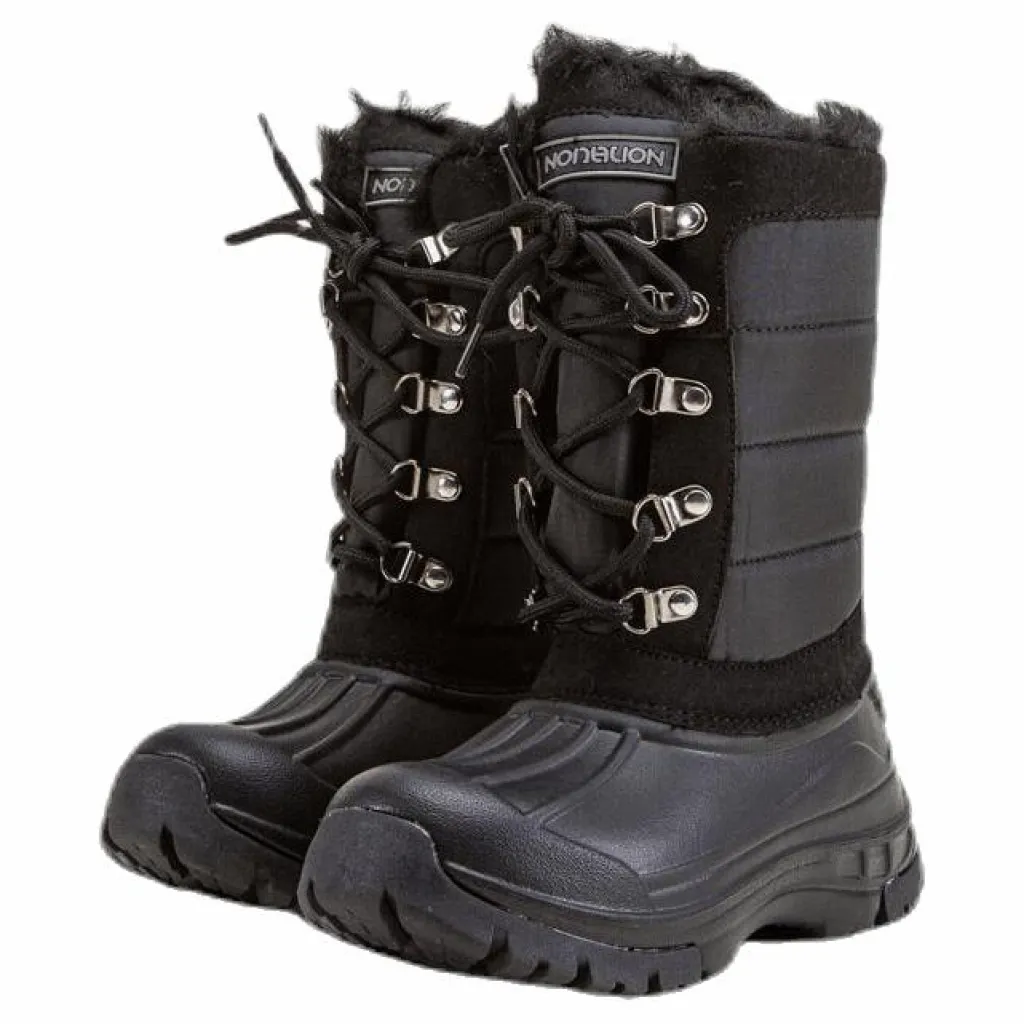 Nonation Snowfall Junior Boots Black Svart Online
