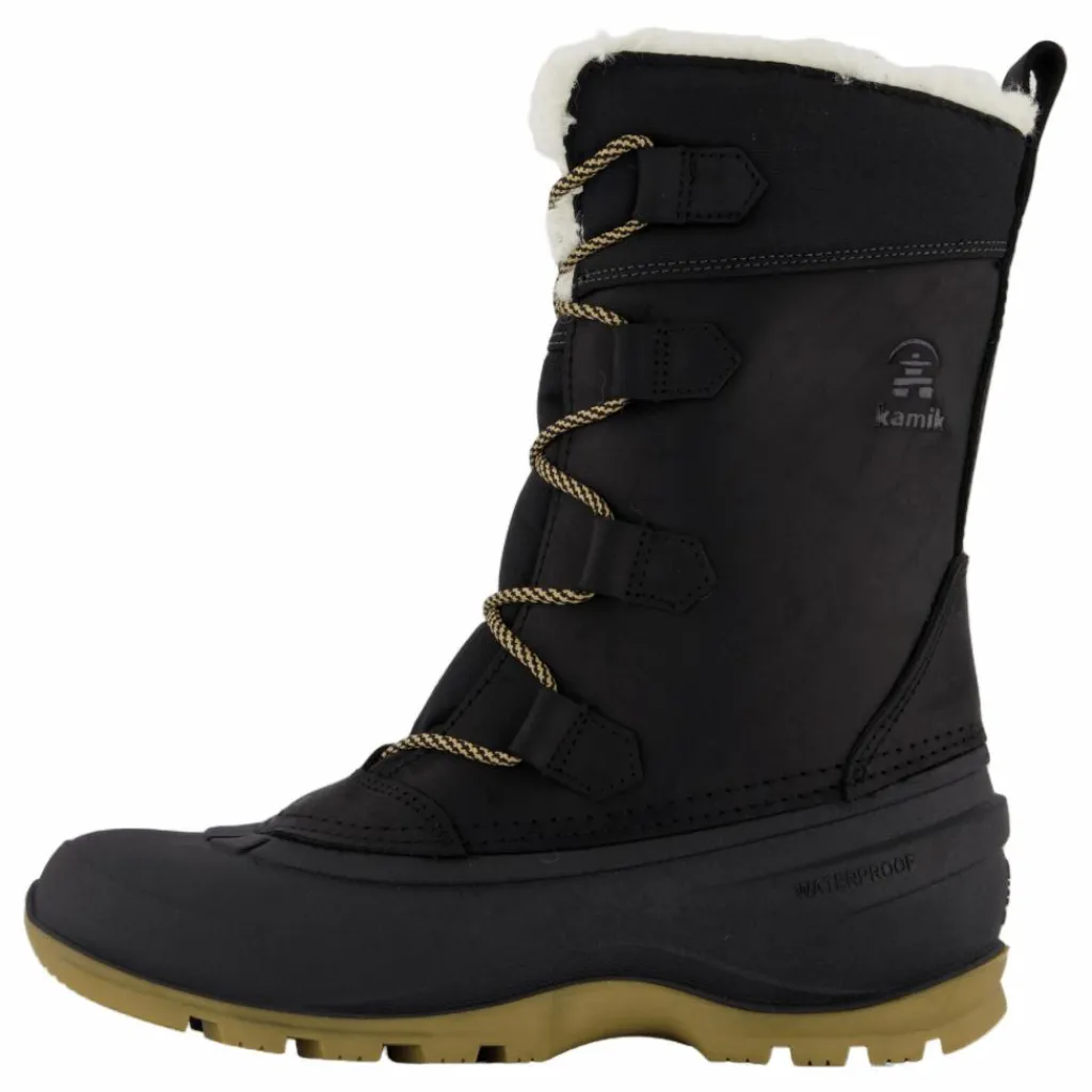 Kamik Snowgem Black Svart Clearance