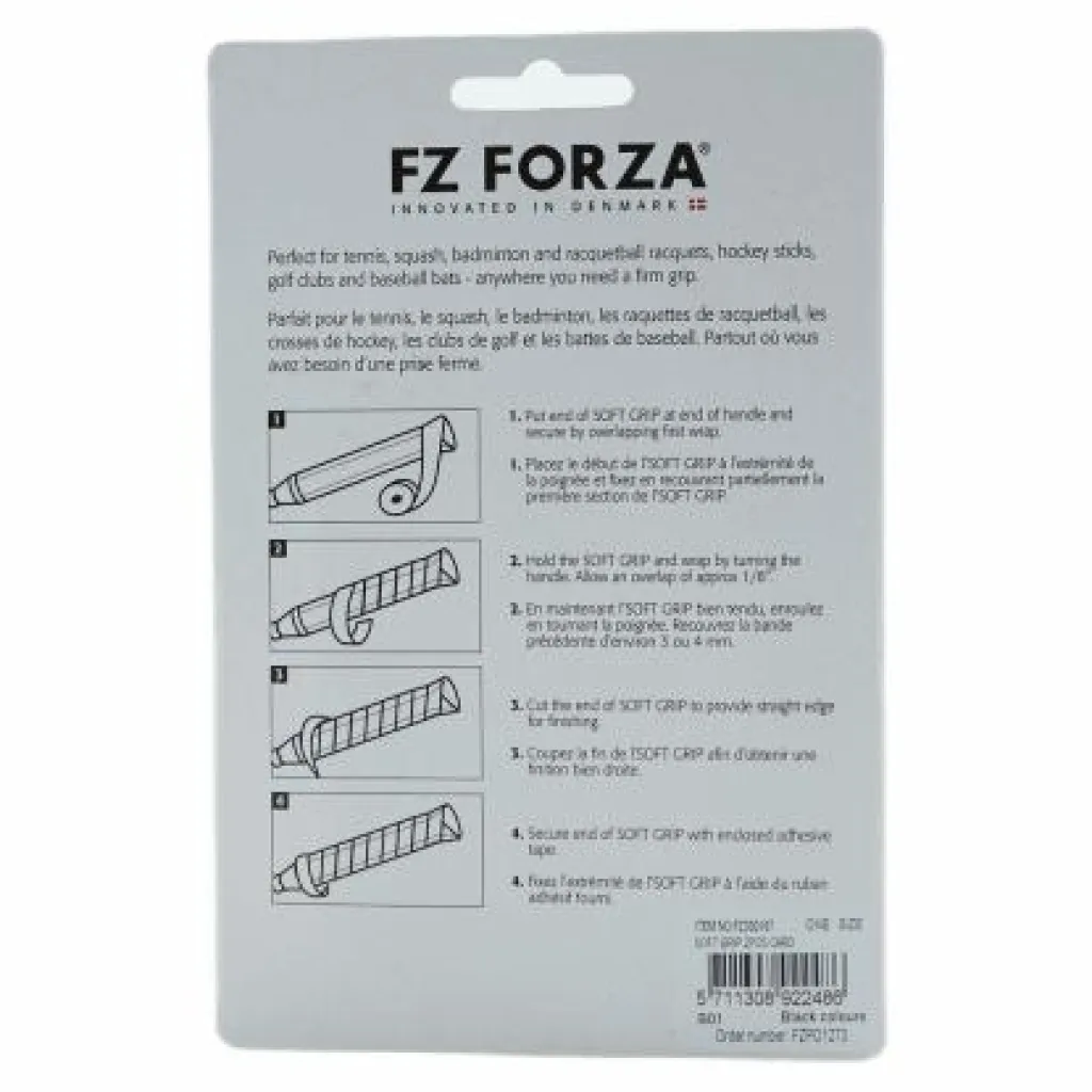 FZ FORZA Soft Grip 2pcs. Card Black Svart Sale