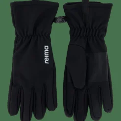 Reima Softshell Gloves Tehden Black New
