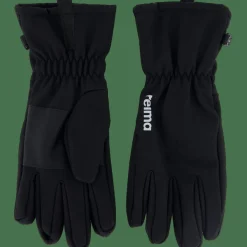 Reima Softshell Gloves Tehden Black New