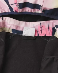 Reima Softshell Jacket Vantti Grey Pink Grey och Pink Sale