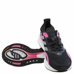 adidas SolarBoost 3 Shoes Core Black / Screaming Pink / Halo Silver Online