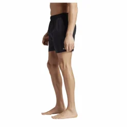 Solid CLX Short-Length Swim Shorts Black / Lucid Lemon*adidas Outlet