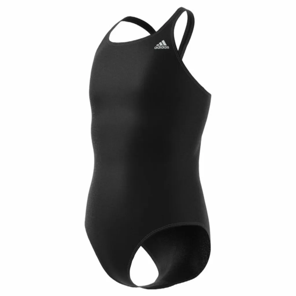 adidas Solid Fitness Swimsuit Black Svart