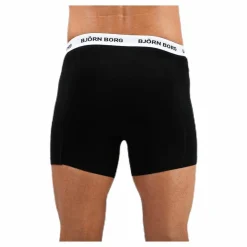 Björn Borg Solid Shorts 5-Pack Black Svart Outlet
