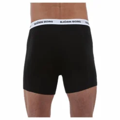 Björn Borg Solid Shorts 5-Pack Black Svart Outlet