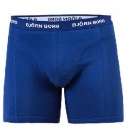 Björn Borg Solid Shorts 5-Pack Blue/Patterned Blå och Mönstrad Sale