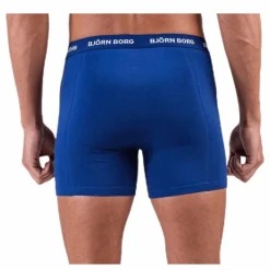 Björn Borg Solid Shorts 5-Pack Blue/Patterned Blå och Mönstrad Sale