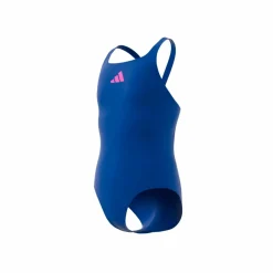 Solid Small Logo Swimsuit Royal Blue / Lucid Pink*adidas Online