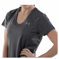 Under Armour Solid Tech SS Grey Grå Sale