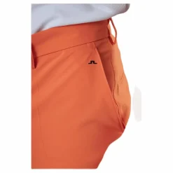 J.Lindeberg Somle Golf Shorts Orange Clearance