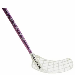 Unihoc Sonic Titan Edge Curve 100 cm Flex 29 White/Pink Rosa och Vit New