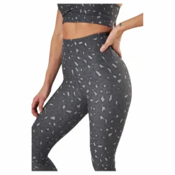 BLACC Soul Peached Leggings Patterned/Grey Mönstrad och Grå Clearance