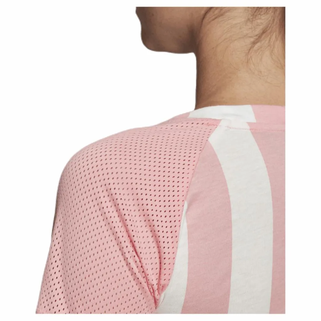 adidas Sp Tee Pink/White Rosa New