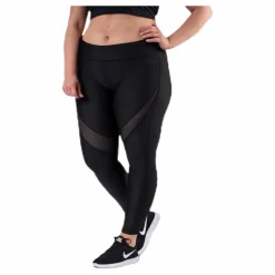 BLACC Speed Plus Size Tights Black Svart Best