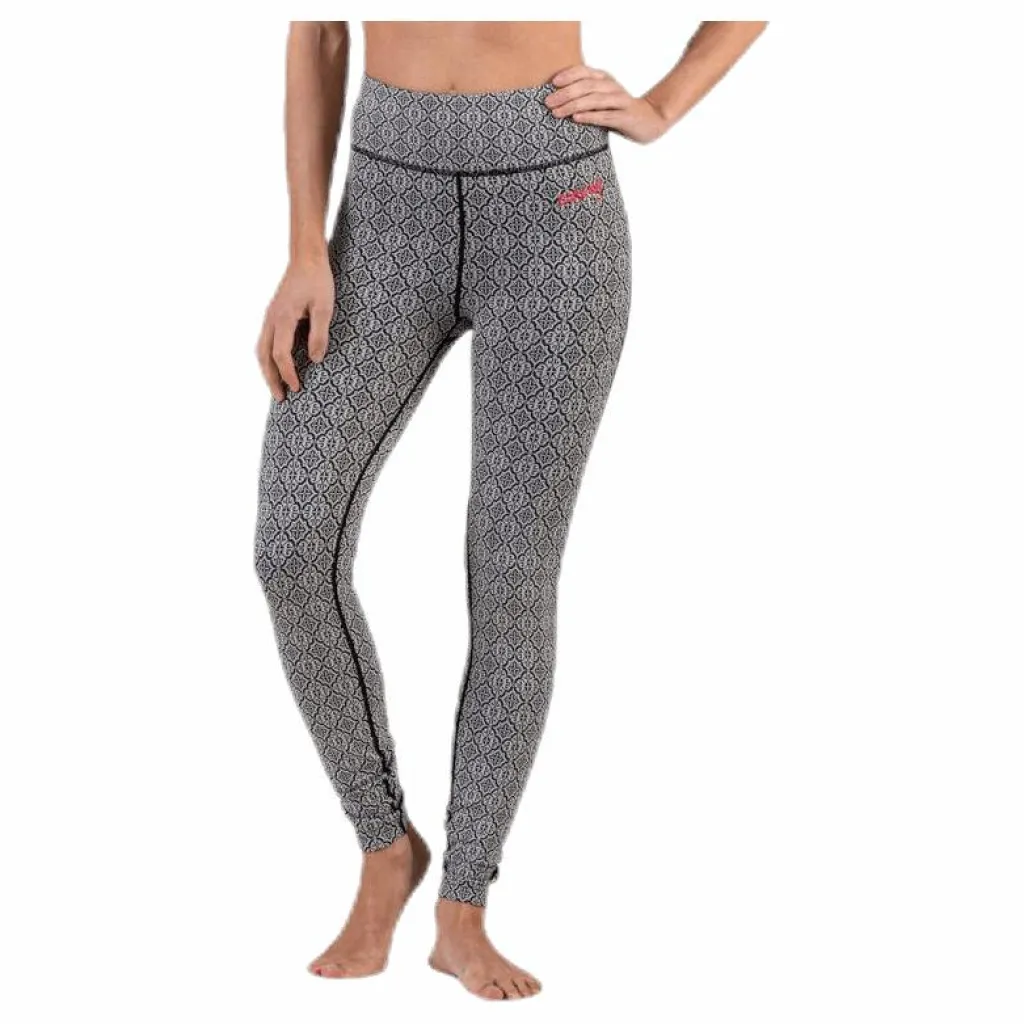 Spin To Win Mid Layer Tights White/Black*Odd Molly Hot