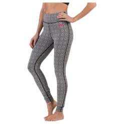 Spin To Win Mid Layer Tights White/Black*Odd Molly Hot