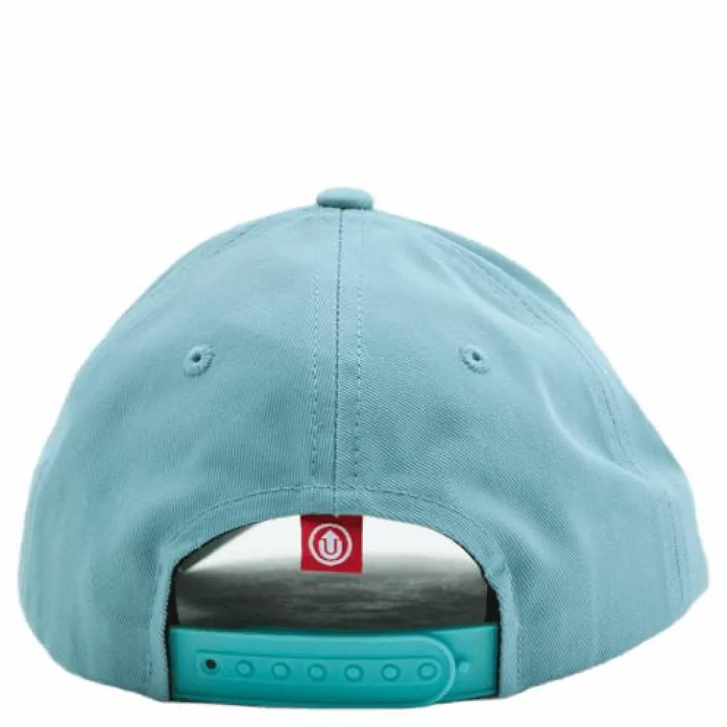 Spinback Low Crown Baseball Cap Turquoise*UpFront New