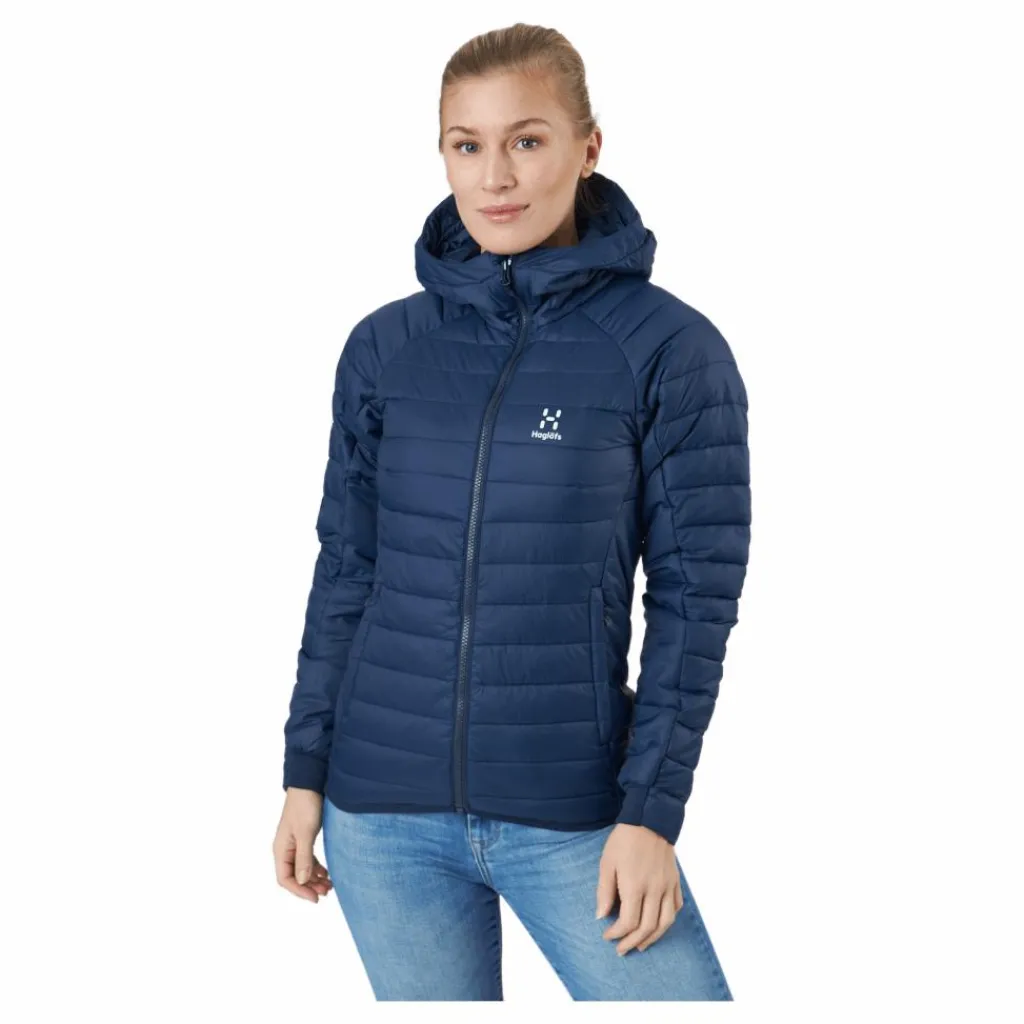 Haglöfs Spire Mimic Hood Women Tarn Blue Solid Blå Clearance