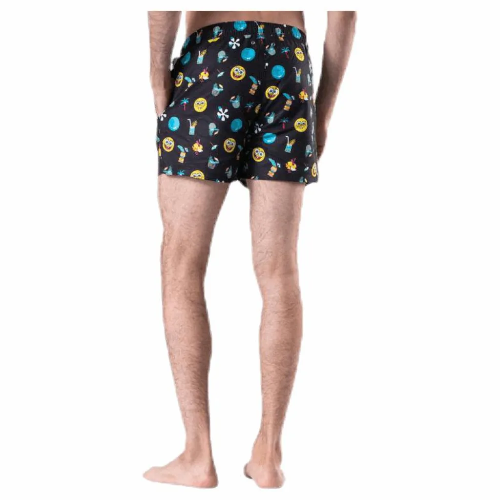 Sponge Bob Swim Shorts Black*Happy Socks Clearance