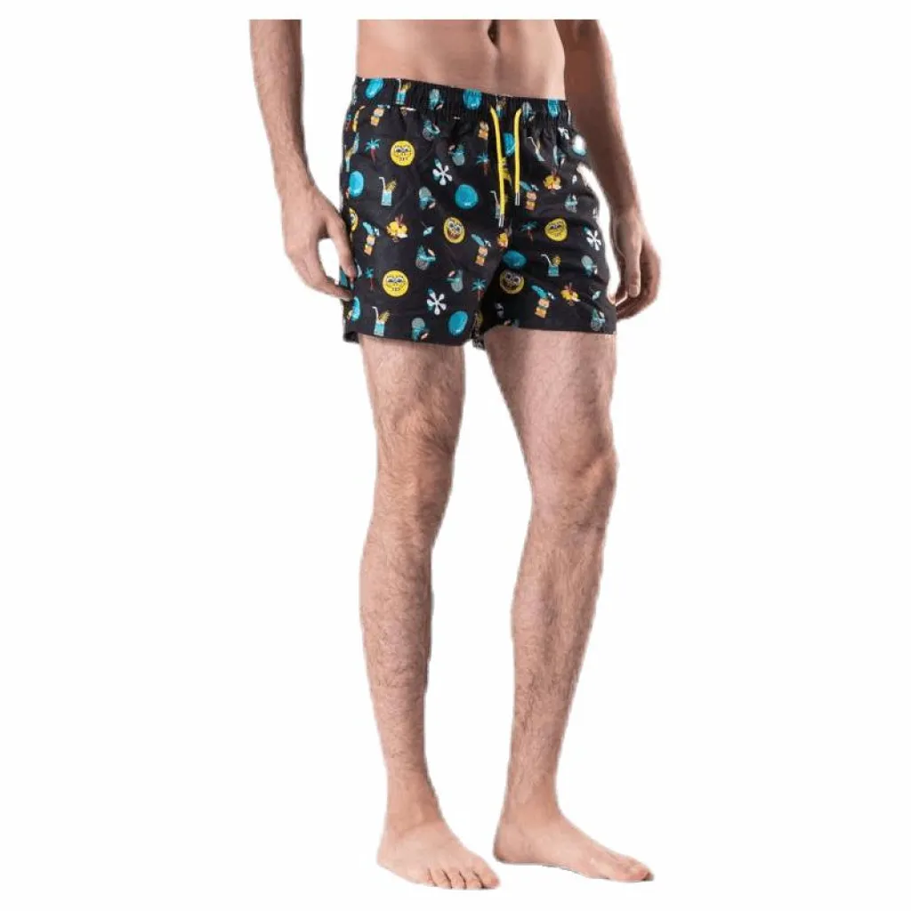 Sponge Bob Swim Shorts Black*Happy Socks Clearance