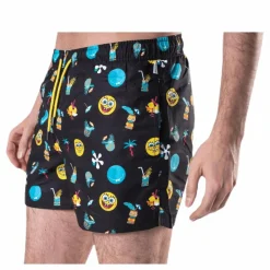 Sponge Bob Swim Shorts Black*Happy Socks Clearance
