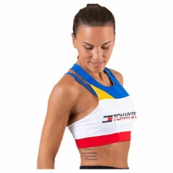 Sport Bra Mid Impact Back Detail Blue*Tommy Hilfiger Sport Best