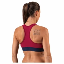 Sports Bra Medium Tri Logo Red*Tommy Hilfiger Sport Best